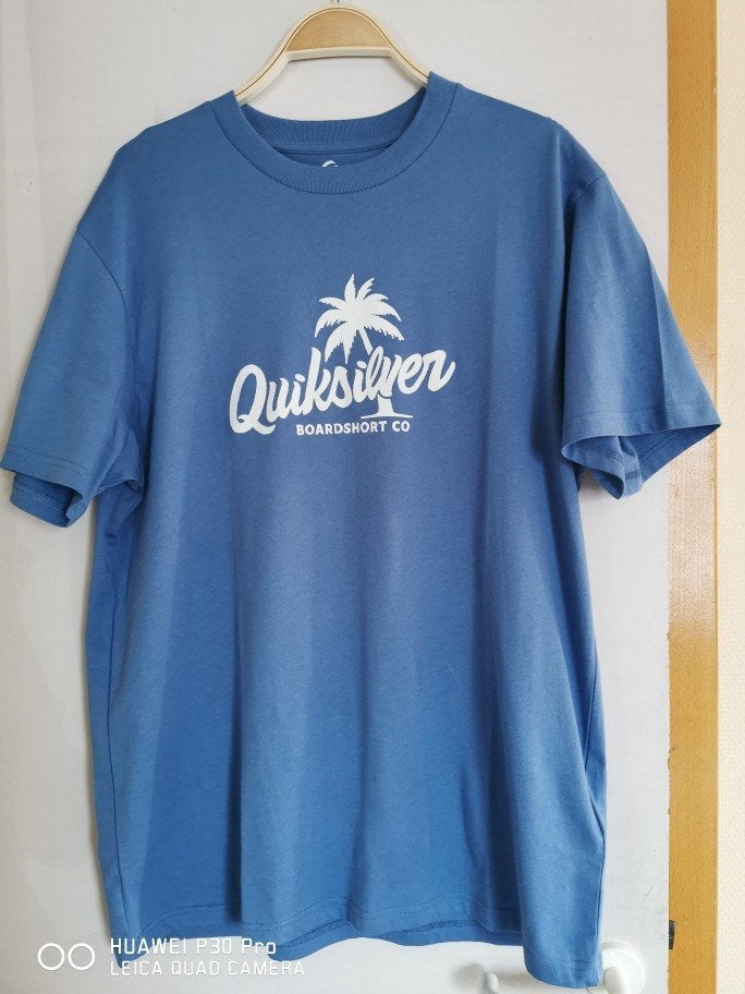 T-shirt Quicksilver, Neuf, Taille 52/54 (L), Quicksilver, Bleu