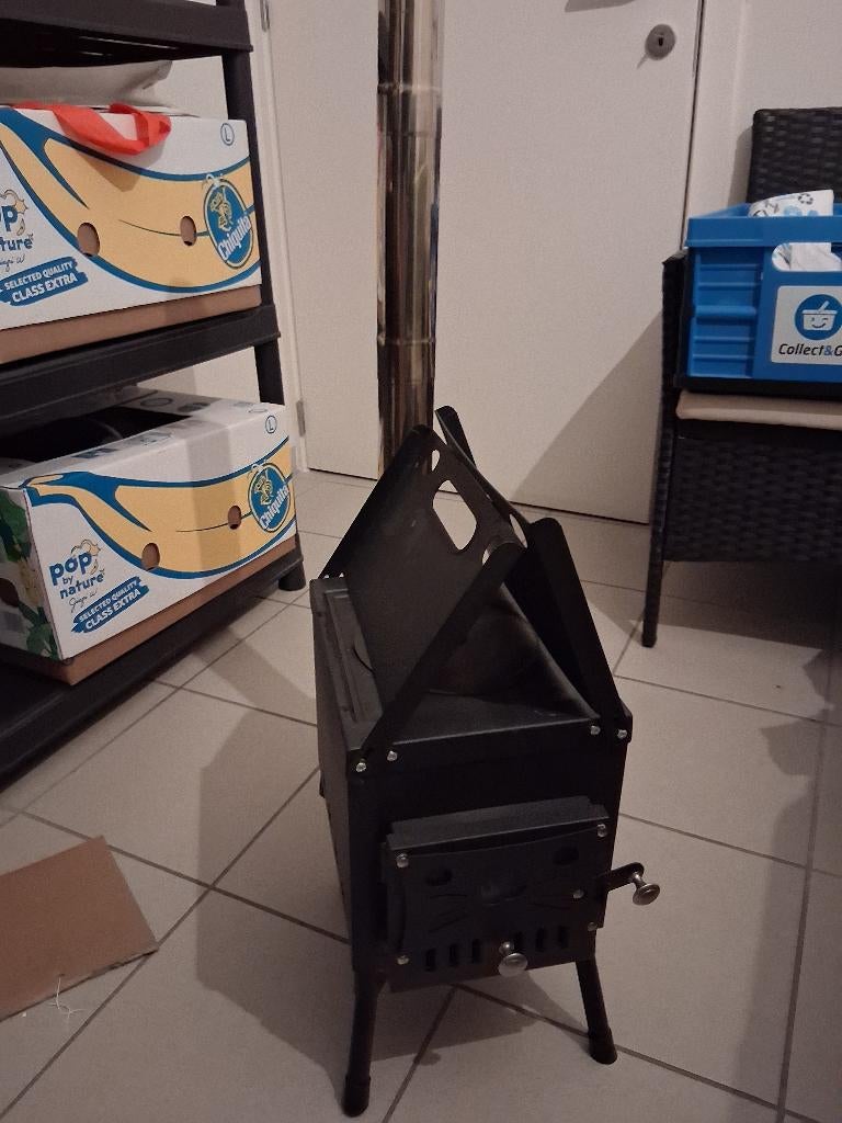 Outdoor stove, Ophalen, Gebruikt