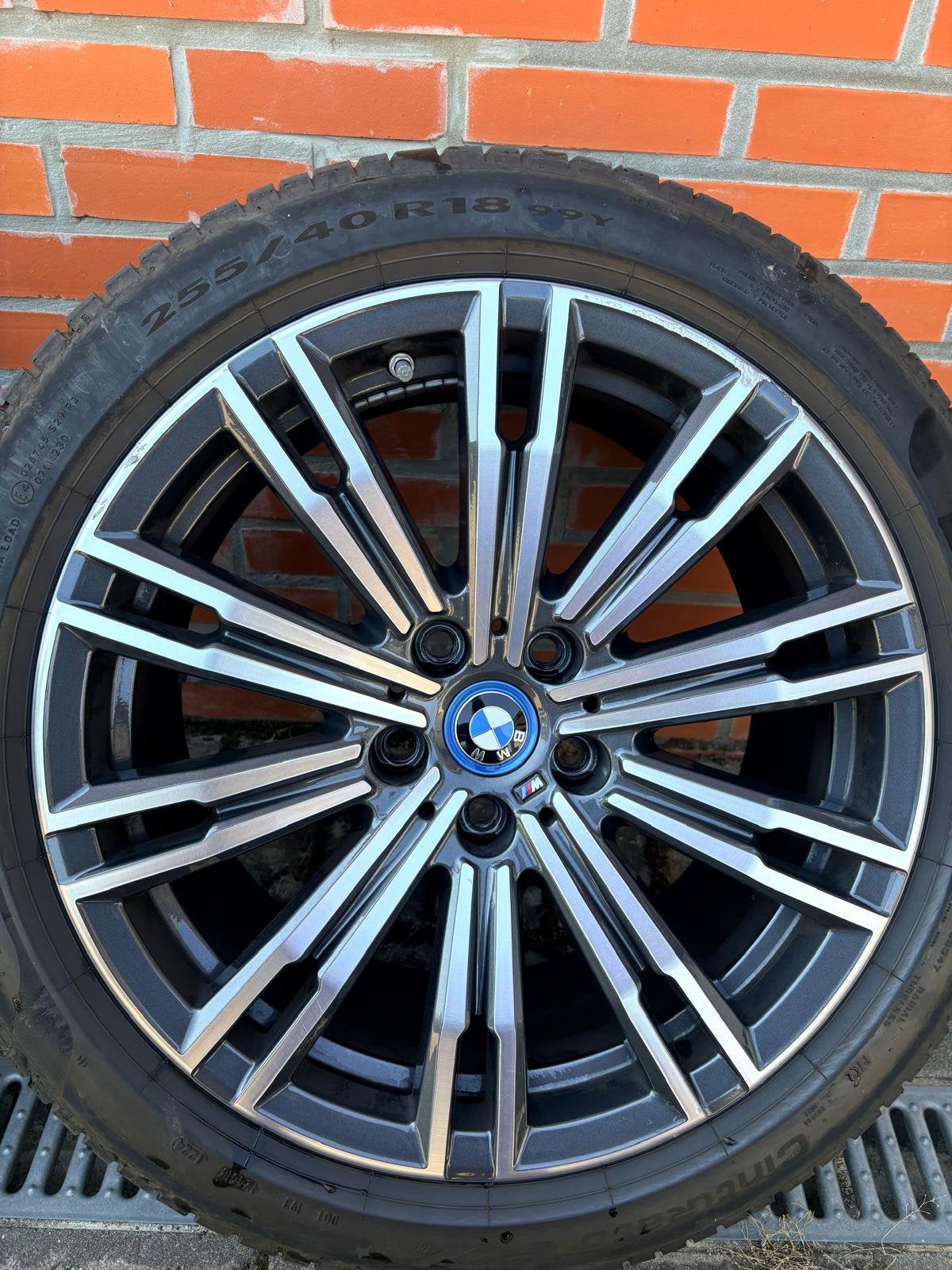 Set BMW 790M 18” bicolor, Auto-onderdelen, Banden en Velgen, Ophalen, 18 inch, Gebruikt, Banden en Velgen