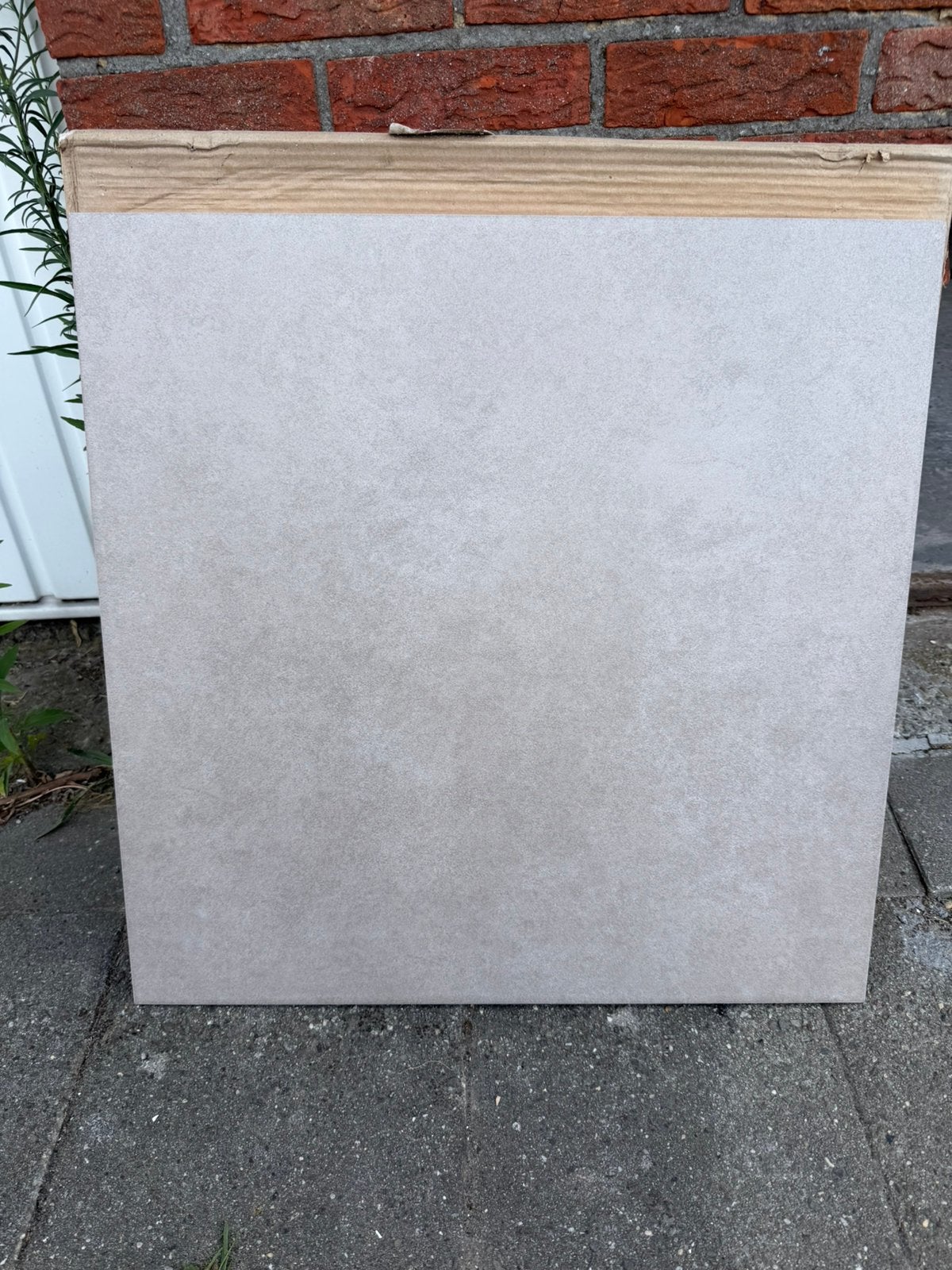 60x60 beige kleur, Doe-het-zelf en Bouw, Tegels, Ophalen, 60 cm of meer, 5 tot 10 m², Zo goed als nieuw