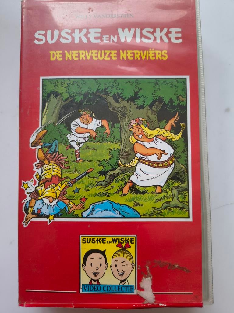 VHS Suske en Wiske: De Nerveuze Nerviërs, Ophalen