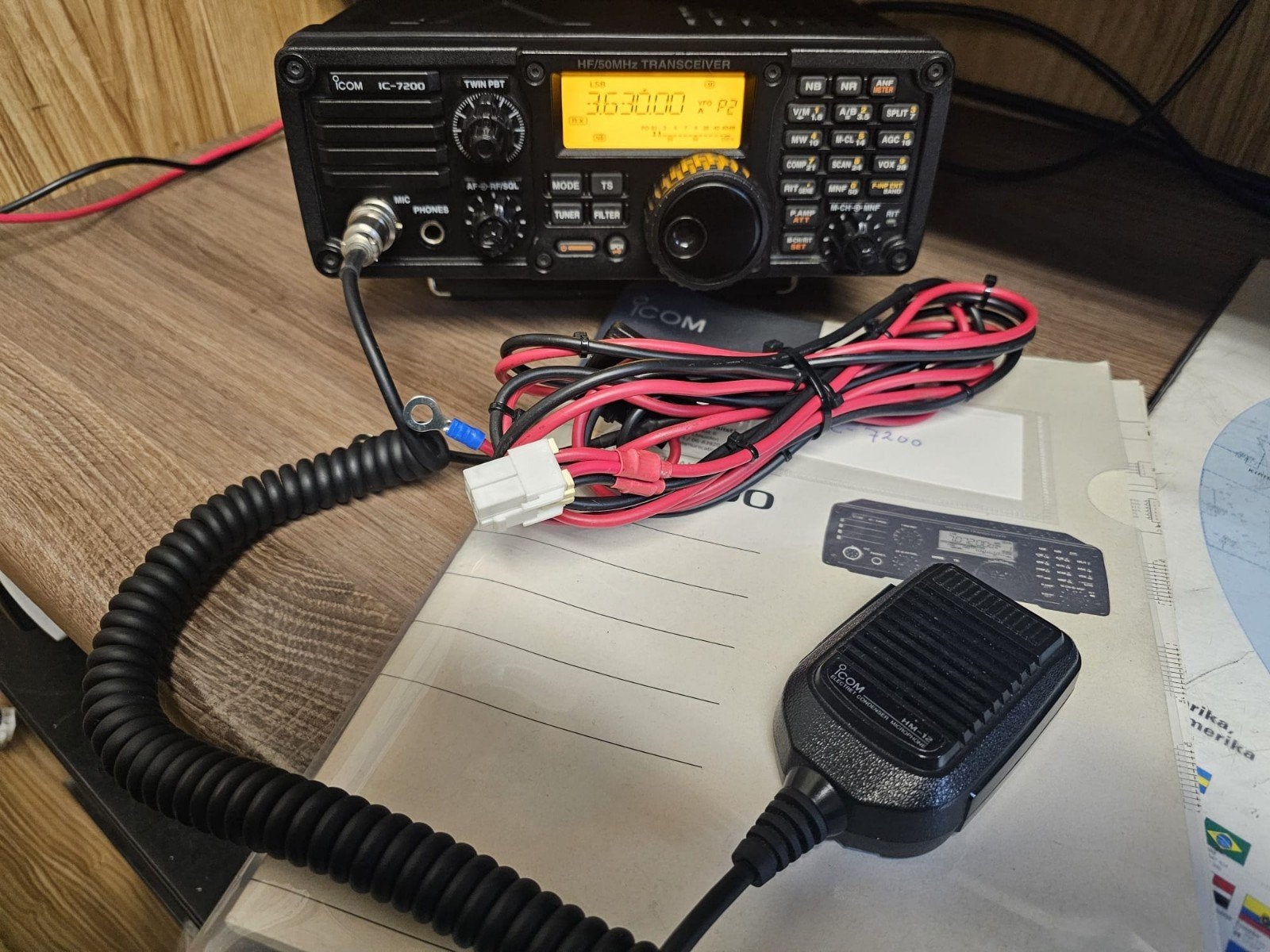 Icom ic 7200, Telecommunicatie, Zenders en Ontvangers, Ophalen of Verzenden, Zo goed als nieuw, Zender en Ontvanger