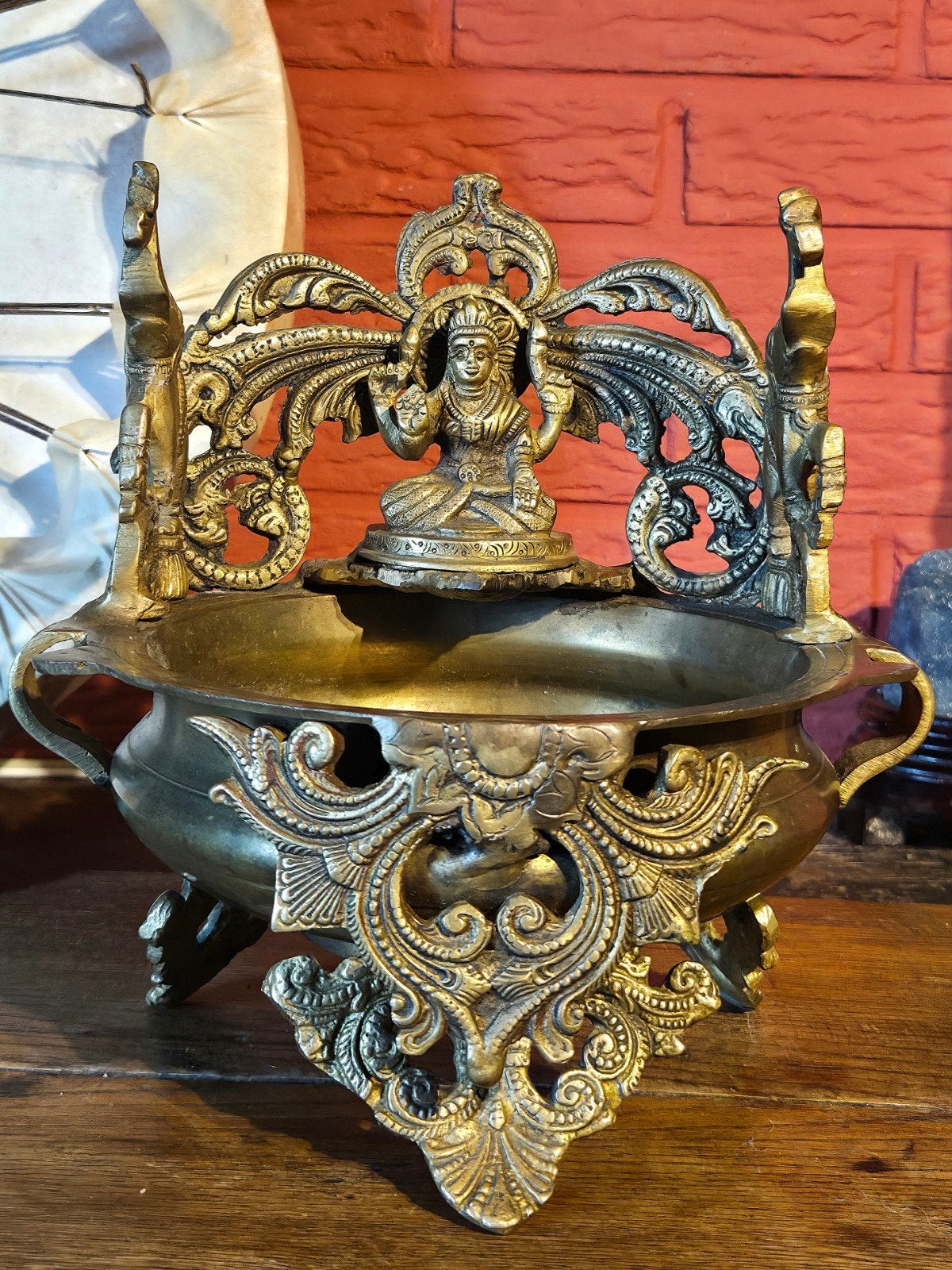 Bol à offrande brule encens inde bouddha