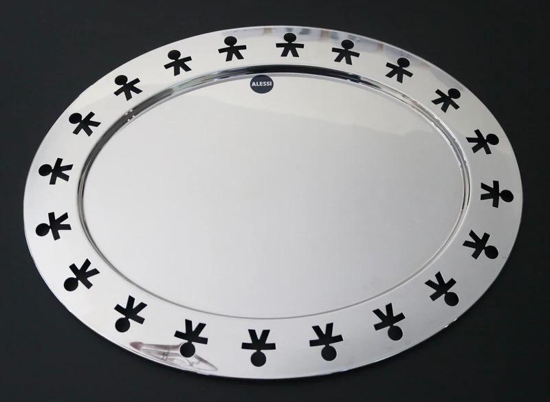XL Alessi - King-Kong - Girotondo Dienblad, Ophalen of Verzenden, Zo goed als nieuw, Metaal