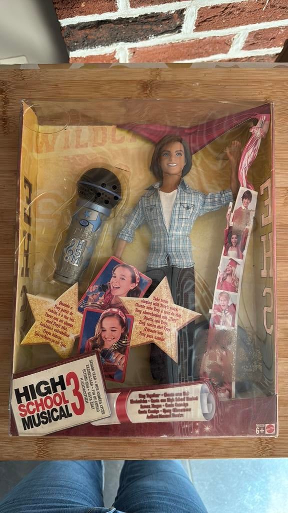 Disney high school musical 3 Troy poupee doll, Enlèvement, Comme neuf