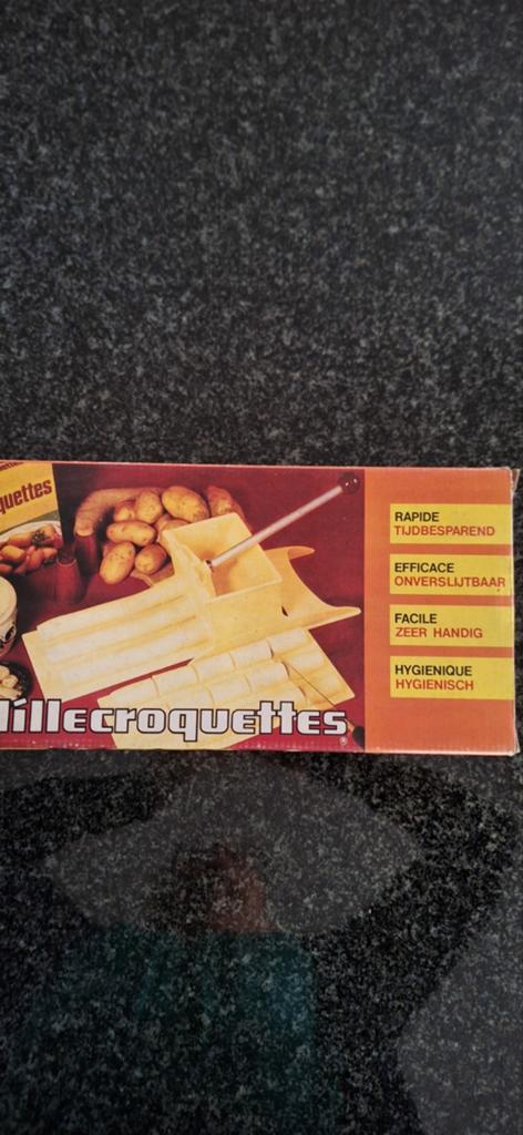 Kroketten apparaat, Ophalen