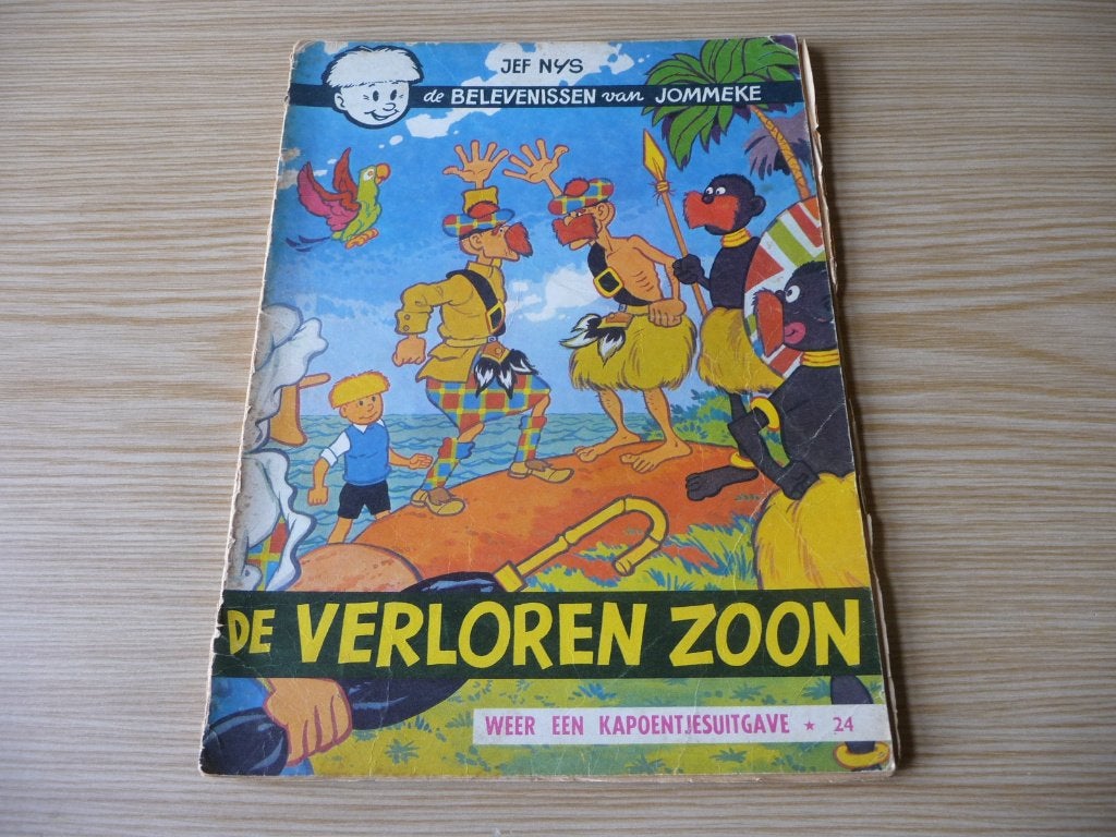 Jommeke - 24. De verloren zoon (002) - GRATIS, Boeken, Stripverhalen, Gelezen, Eén stripboek, Jef Nys., Ophalen of Verzenden
