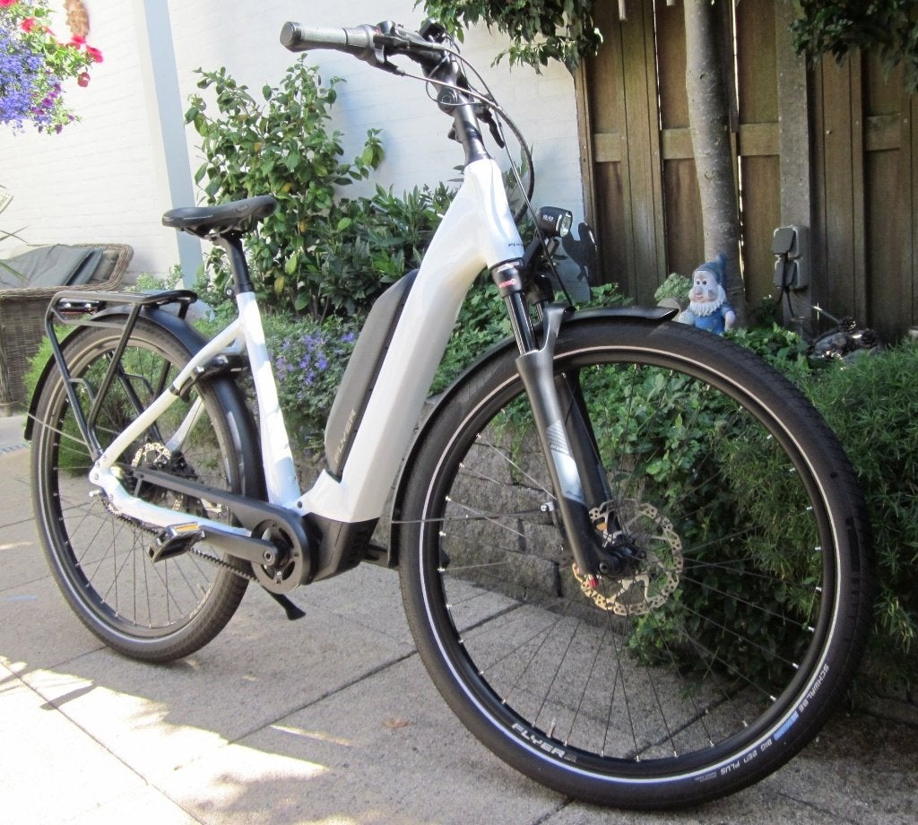Flyer upstreet type 7.43 -snaaraandrijving, -12 maanden oud., Vélos & Vélomoteurs, Vélos électriques, Comme neuf, Autres marques