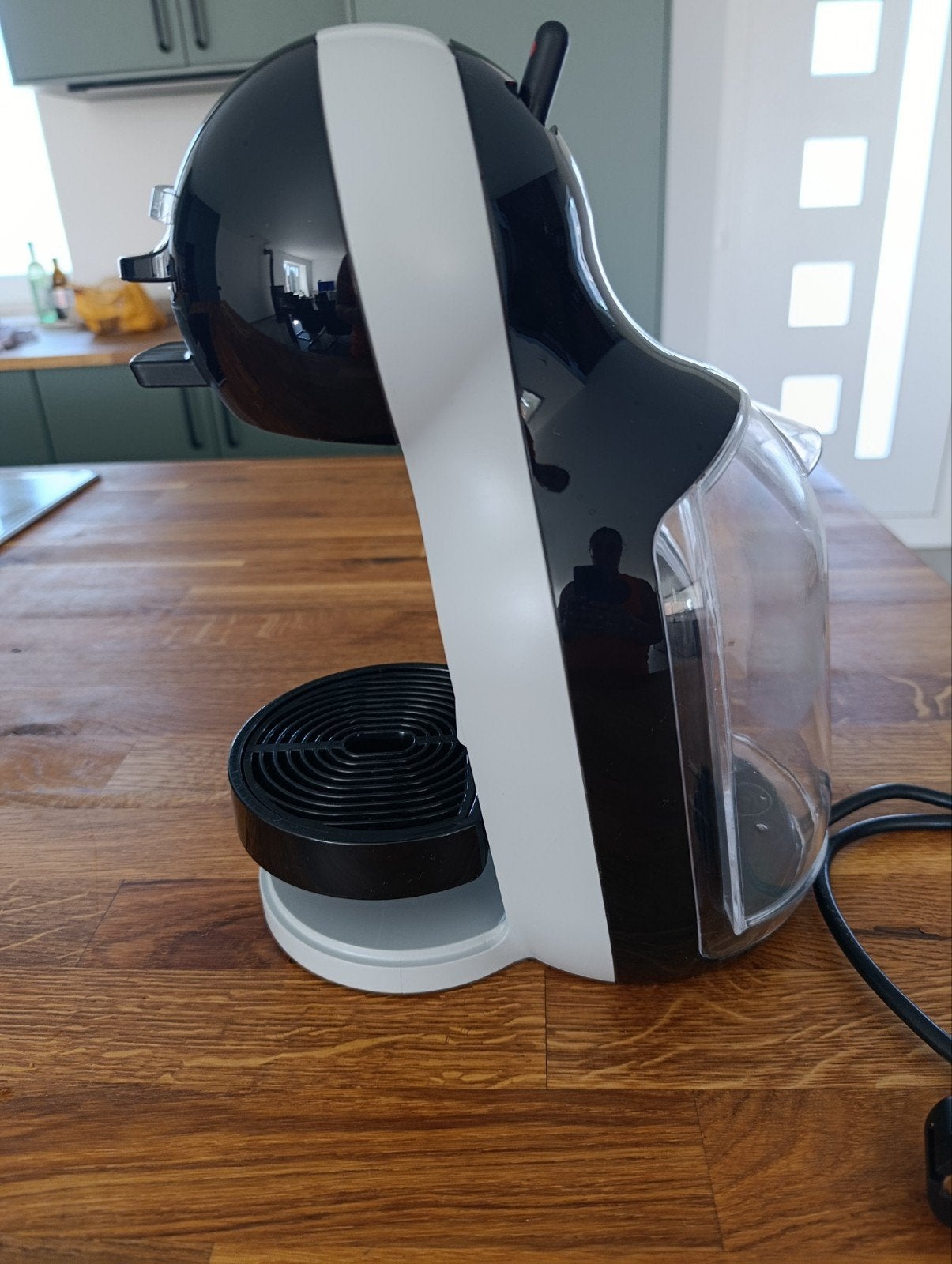 Dolce Gusto Delonghi EBG155.BG, Réservoir d'eau amovible, Dosettes et capsules de café, Cafetière, 1 tasse