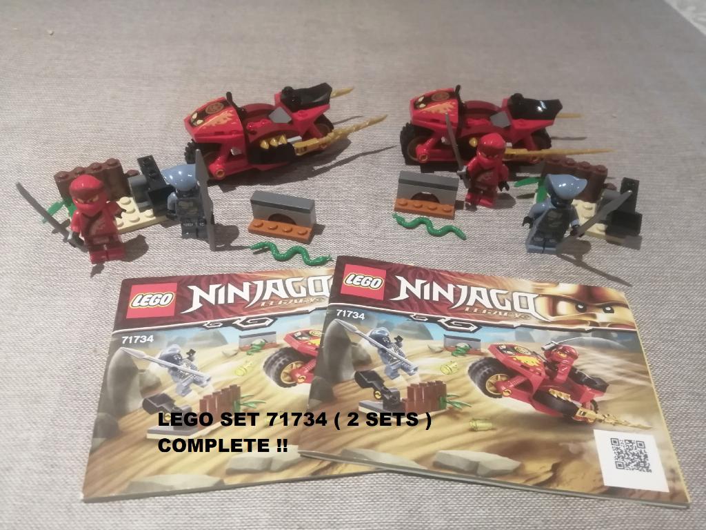 LEGO NINJAGO SET 71734, Ophalen of Verzenden, Nieuw, Complete set, Lego