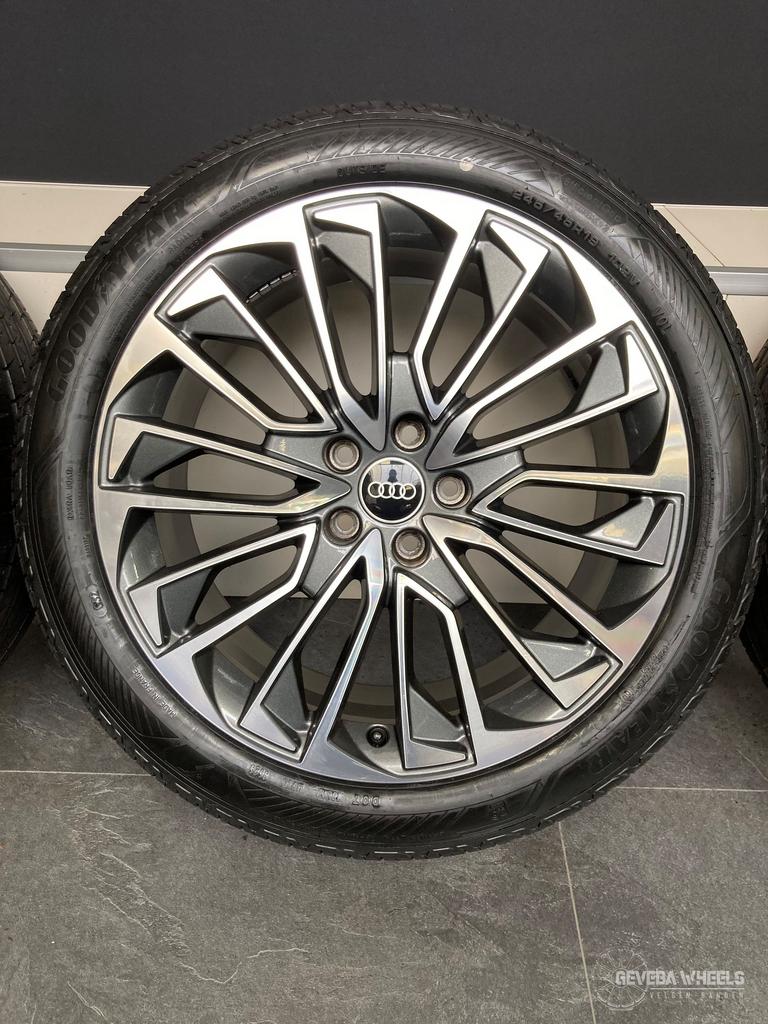 19” originele Audi A6 C8 velgen demo banden 5x112 245/45/19, Pneus et Jantes, 245 mm, Véhicule de tourisme, Pneus été