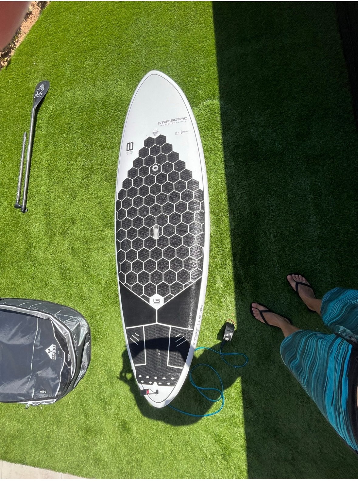 Starboard Wedge 8.7 limited edition + tas + peddel, Watersport en Boten, Ophalen, Zo goed als nieuw