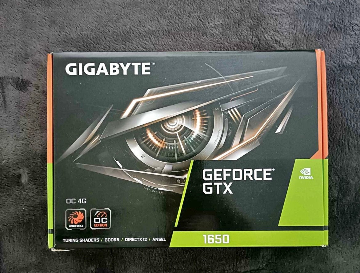Carte Graphique Gigabyte GeForce GTX 1650 4Go (GDDR5), Computers en Software, Videokaarten, Ophalen, Zo goed als nieuw, GDDR5