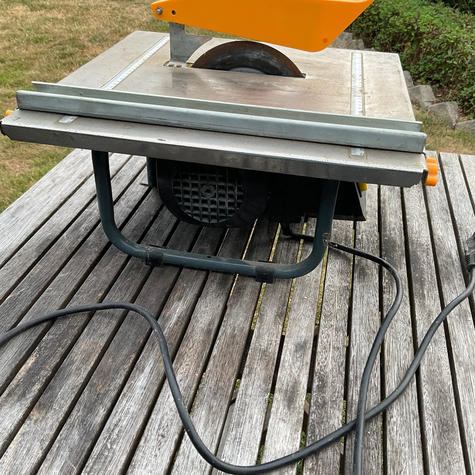 electrische tegelsnijder, Doe-het-zelf en Bouw, Gereedschap | Zaagmachines, Ophalen, Gebruikt
