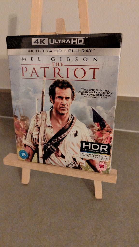 Coffret 4K+blu-ray The Patriot neuf sous blister, CD & DVD, Enlèvement ou Envoi, Neuf, dans son emballage, Aventure, Coffret