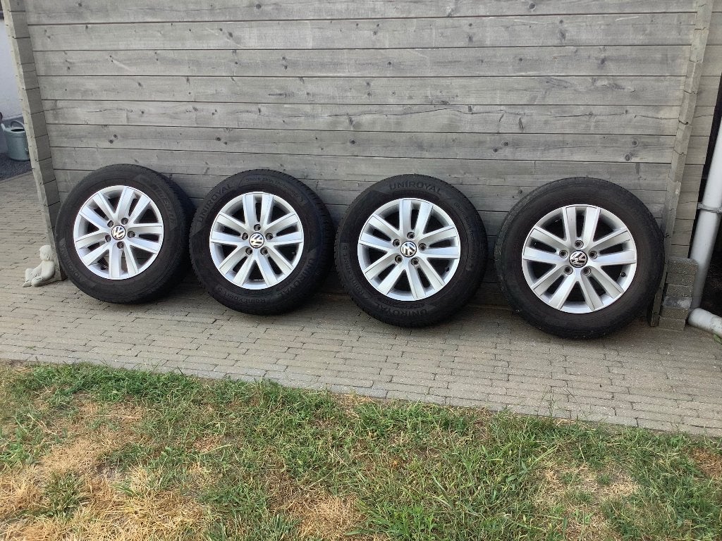 Banden + Velgen VW Caddy, Auto-onderdelen, Banden en Velgen, Ophalen, Gebruikt, 15 inch, Band(en)