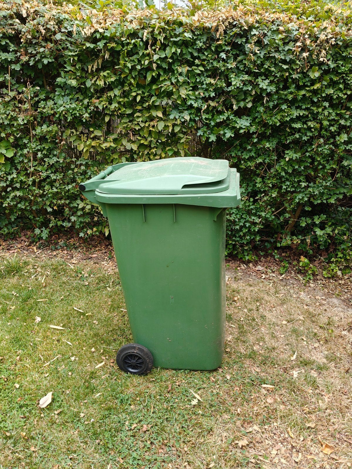 afvalbak 240l rolcontainer, Ophalen