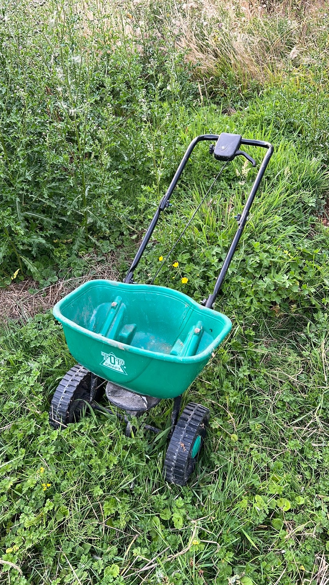 Top Craft strooiwagen / kunstmeststrooier – goede staat, Tuin en Terras, Ophalen, Gebruikt