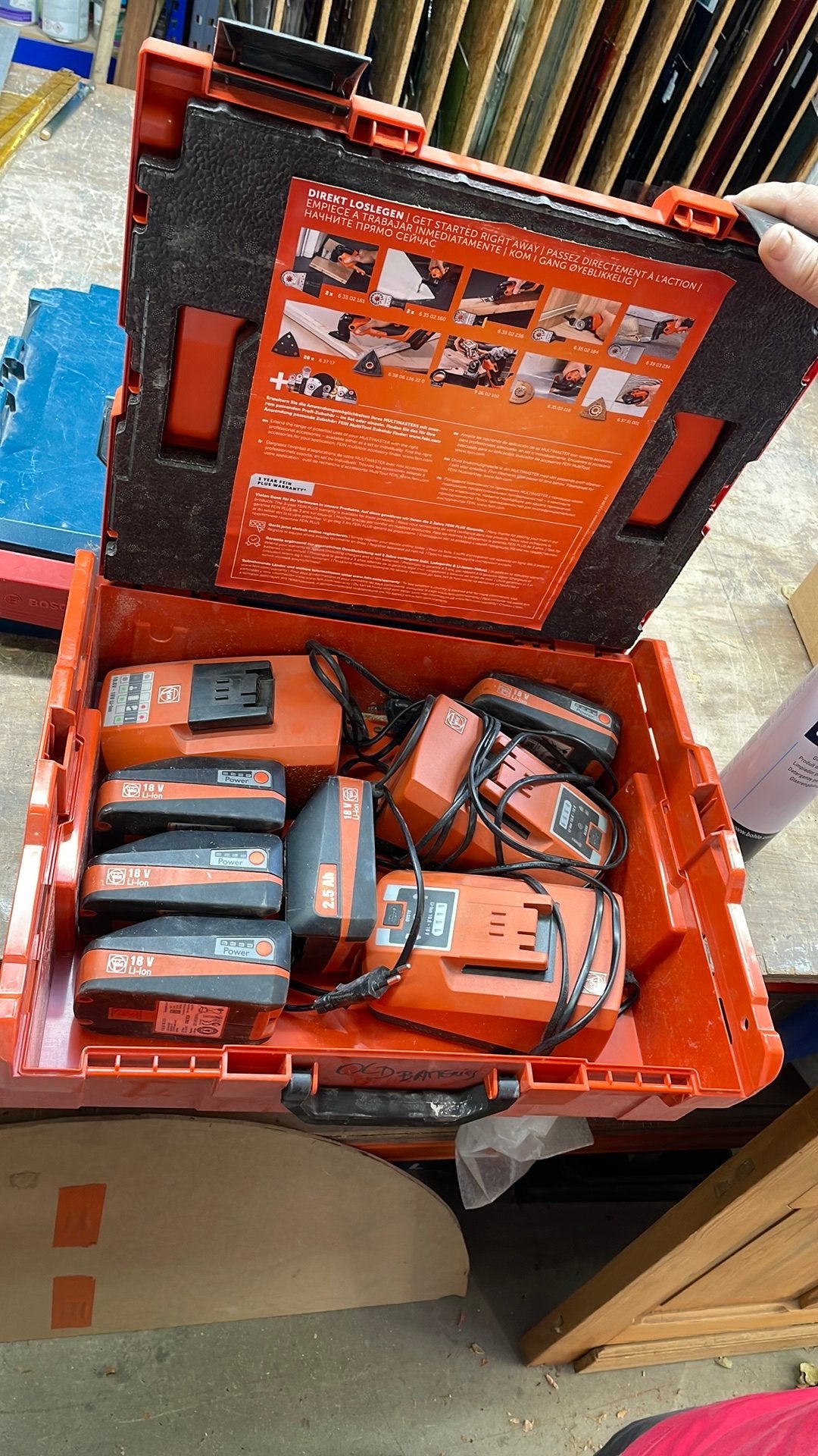 Fein Accesoires, Bricolage & Construction, Enlèvement, Utilisé
