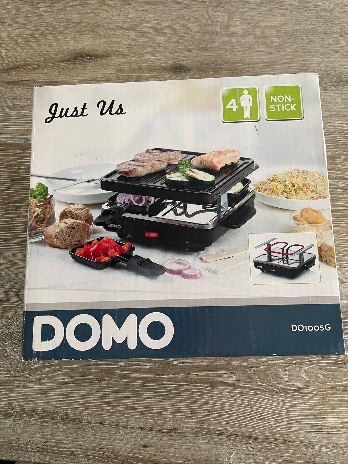 Raclette - grill Domo, Ophalen, Nieuw, 4 t/m 7 personen