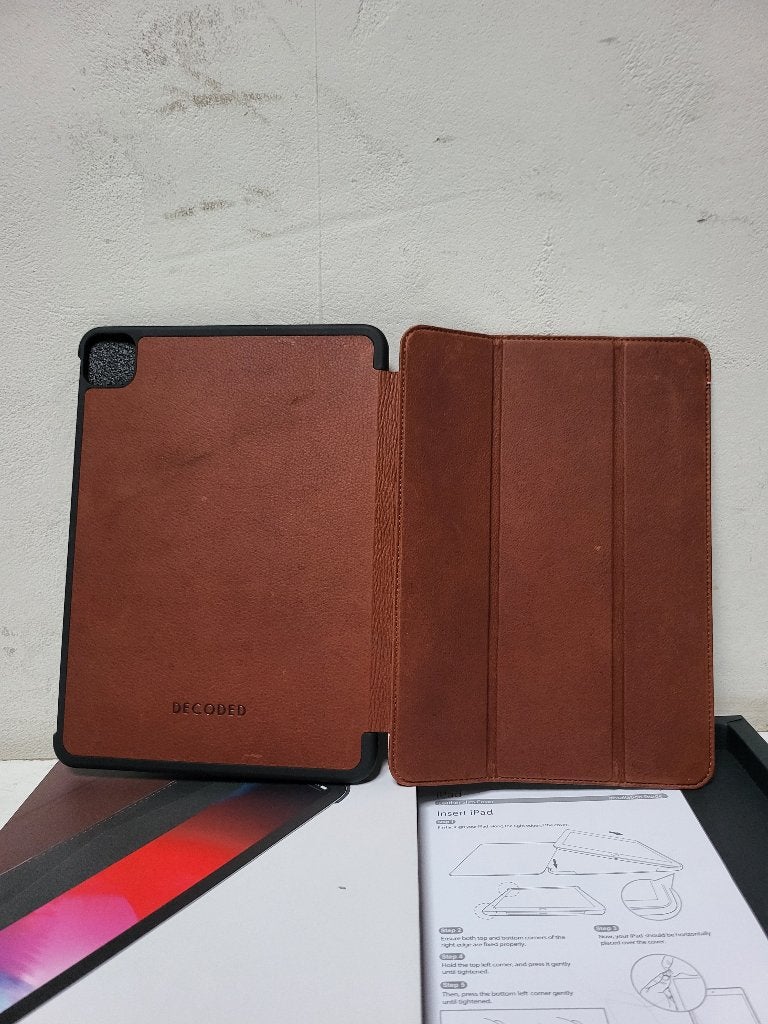 DECODED Slim Cover-Leren geschikt iPad Pro 11"(2020) Nieuw, Neuf, Enlèvement ou Envoi, 11 pouces, Protection faces avant et arrière