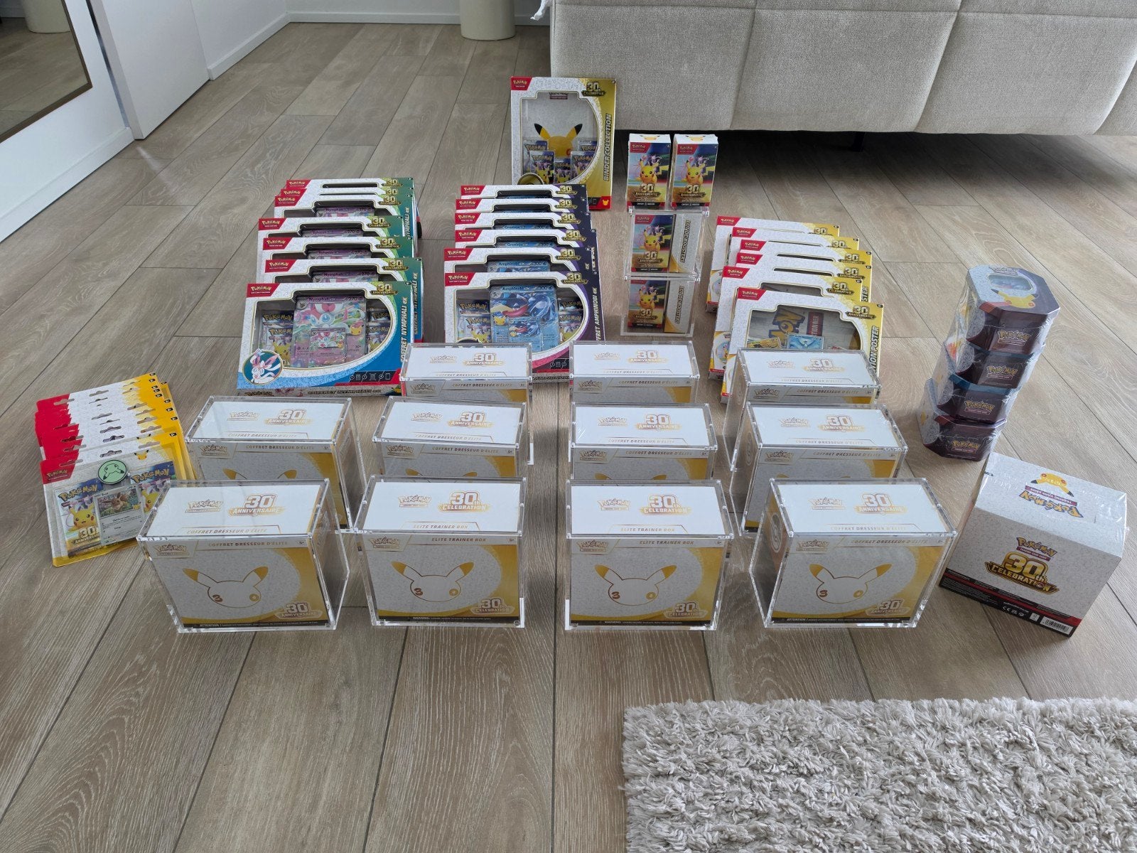 Lot Pokémon 30 ans sous scellé à vendre

Faites votre, Ophalen, Nieuw