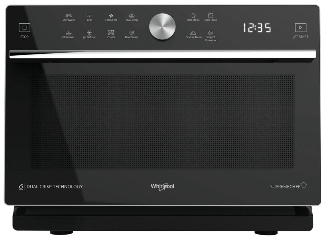 Combi-oven, Ophalen, Whirlpool, Inbouw, Draaiplateau