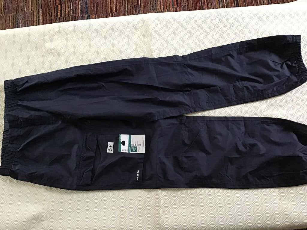 regenbroek uit Decathlon voor iemand van 161-172 cm, Ophalen of Verzenden, Zo goed als nieuw, Regenbroek