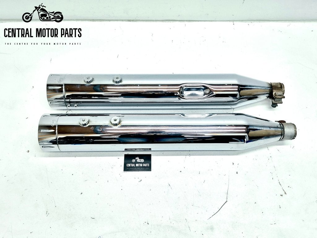 4.5 inch chromen S&S Dempers Touring 1997-2016, Motoren, Verzenden, Gebruikt