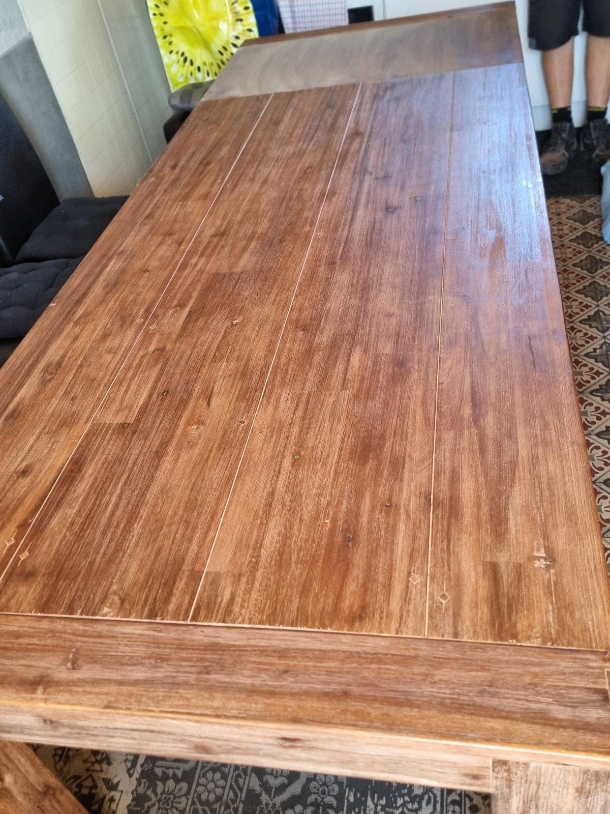 eettafel, Ophalen