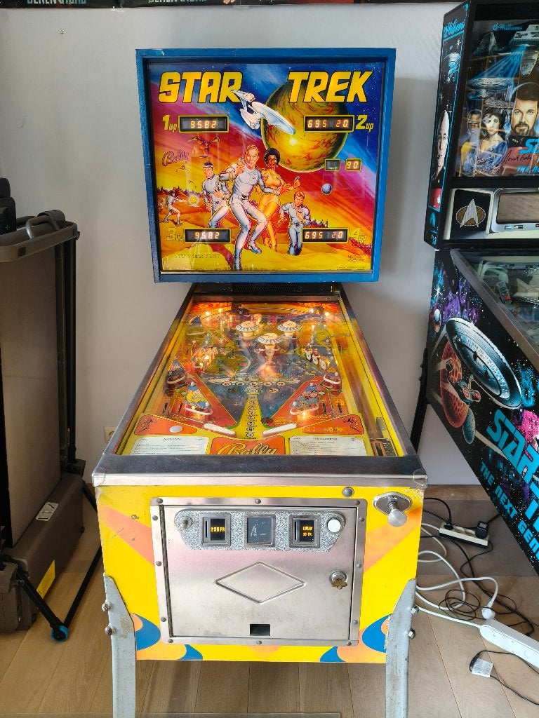 Star Trek Flipperkast Bally 1978, Collections, Machines | Flipper (jeu), Utilisé, Électronique, Bally, Enlèvement