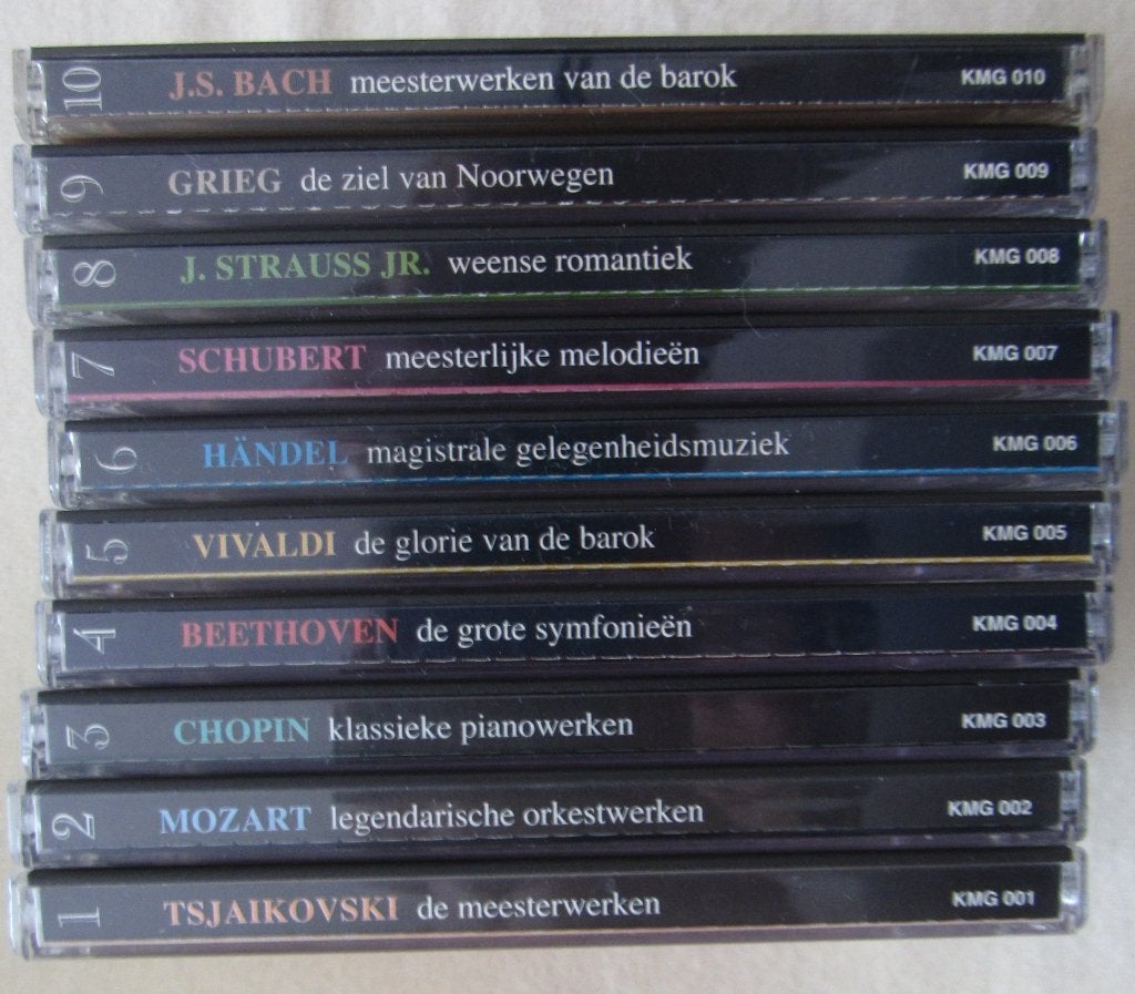 CD's 32 stuks - De klassieke muziek collectie - Top staat !, Cd's en Dvd's, Overige componisten, Overige typen, Ophalen of Verzenden