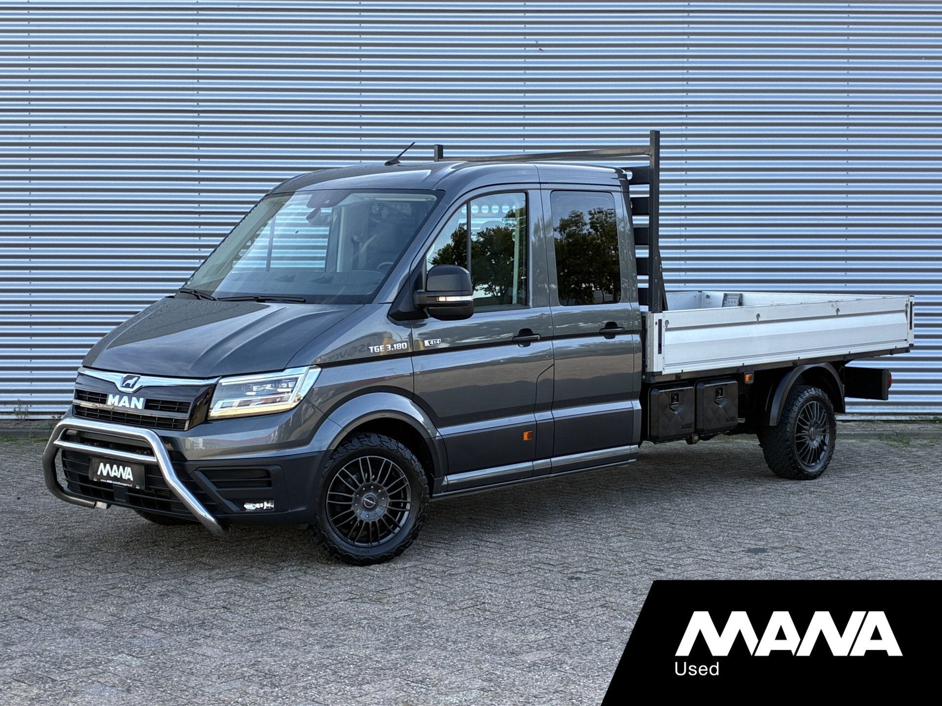 MAN TGE 35 2.0 3.180 L4 4x4 DC Open Laadbak LED Automaat Air, Autos, 177 ch, Achat, 4 portes, Entreprise