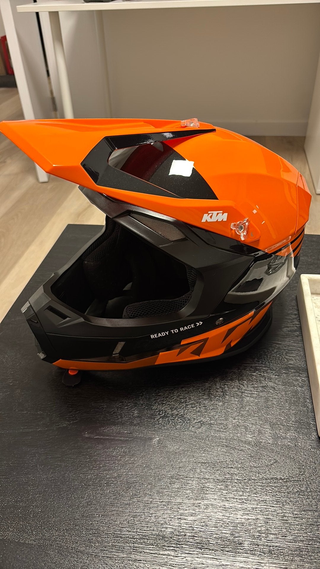 KTM crosshelm maat L, Ophalen, L