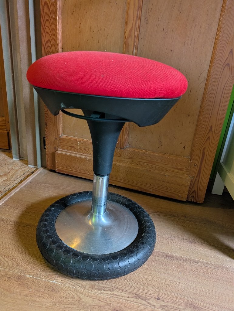 Bureaustoel, Maison & Meubles, Rouge, Enlèvement, Utilisé, Chaise de bureau