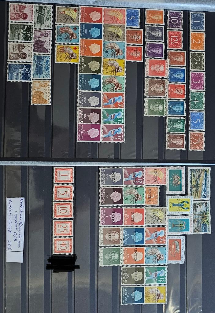 Nederlands nieuw guinea gestempeld /scharnier, Timbres & Monnaies, Timbres | Indes orientales néerlandaises, Enlèvement ou Envoi