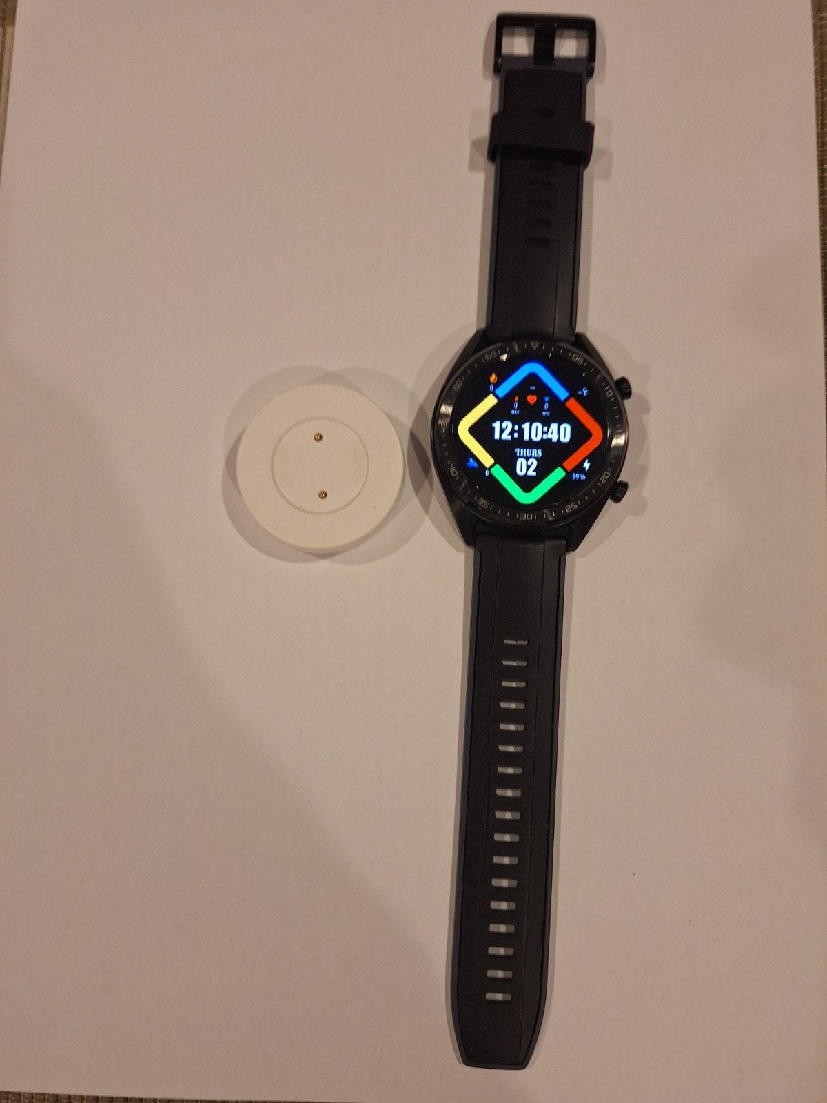 Smartwatch Huawei + smartphone p smart z, Enlèvement ou Envoi, Noir