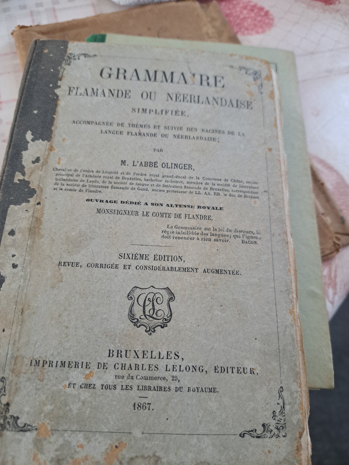 livre ancien, Enlèvement