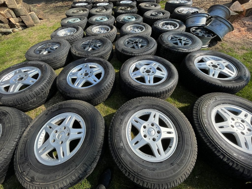 Mercedes g klasse velgen, Auto-onderdelen, Ophalen, 18 inch, Winterbanden, Velg(en)