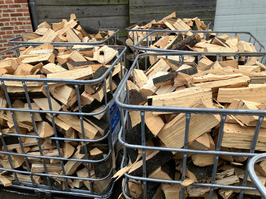 Brandhout beuk uit stam, Ophalen of Verzenden, Beukenhout, Blokken