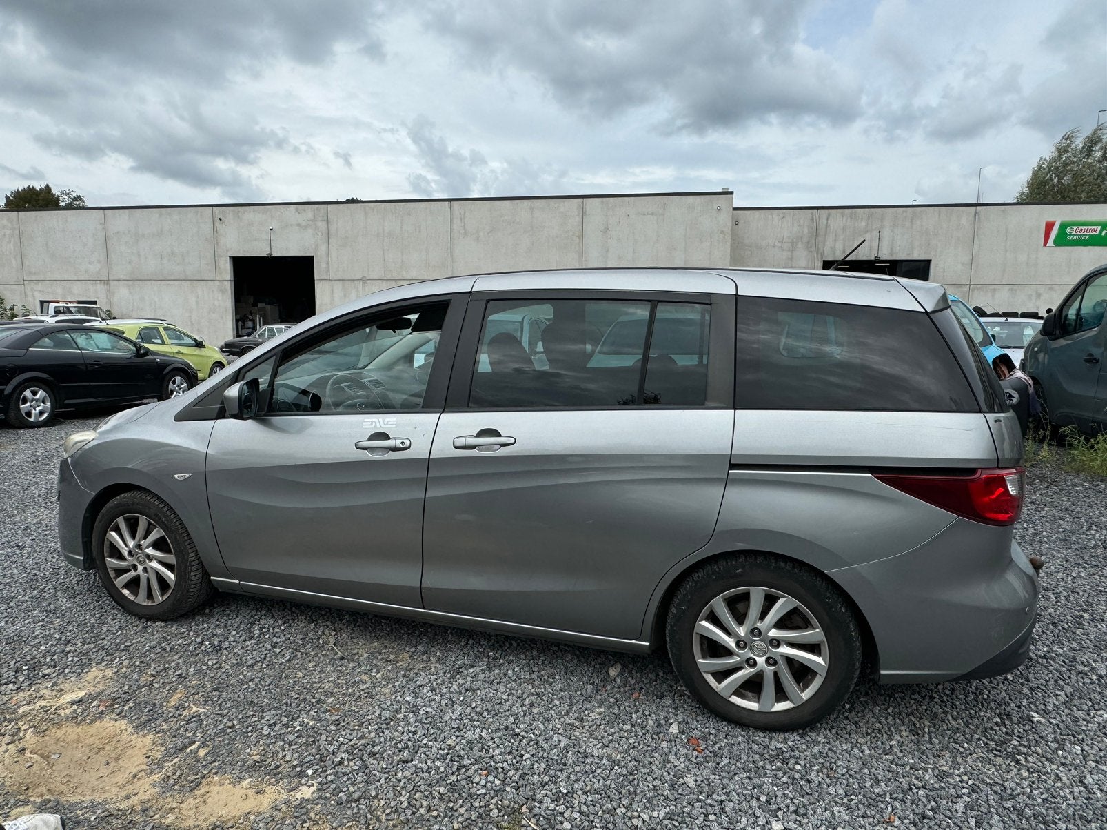 MAZDA 5 - 7 PLACES !, Auto's, Zwart, 4 cilinders, Isofix, 7 zetels
