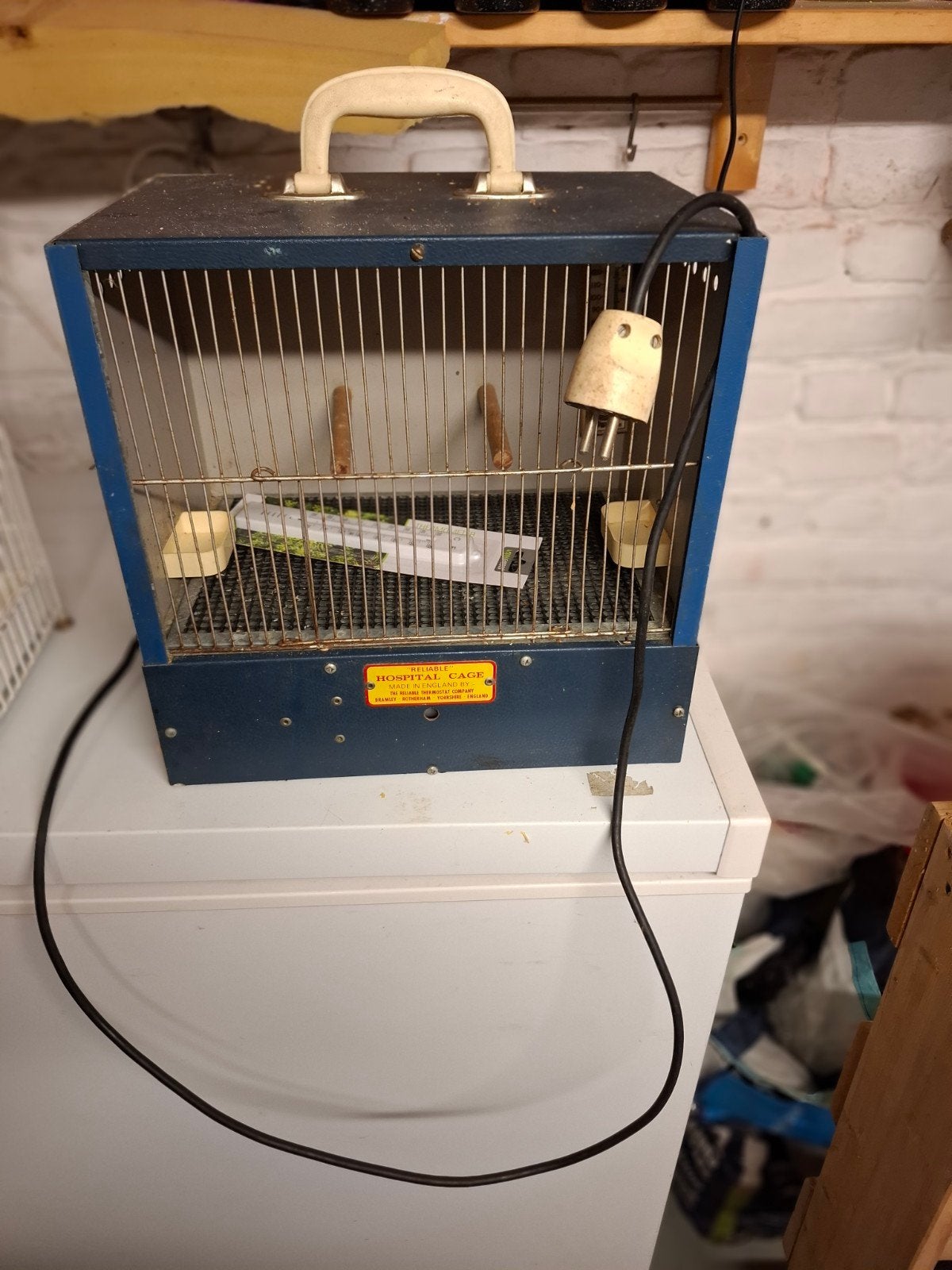 cage hôpital pour les oiseaux, Ophalen of Verzenden