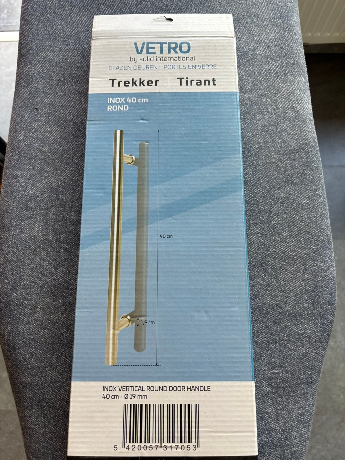 Deurtrekker, Enlèvement, Neuf, Métal, Porte intérieure