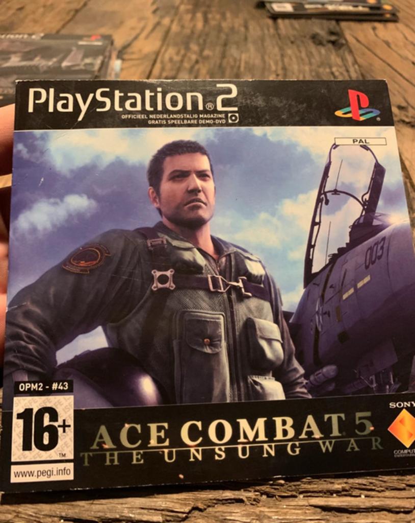 Démo PS2 Ops2m 56 Ace Combat 5 : La guerre méconnue, Enlèvement ou Envoi, Comme neuf