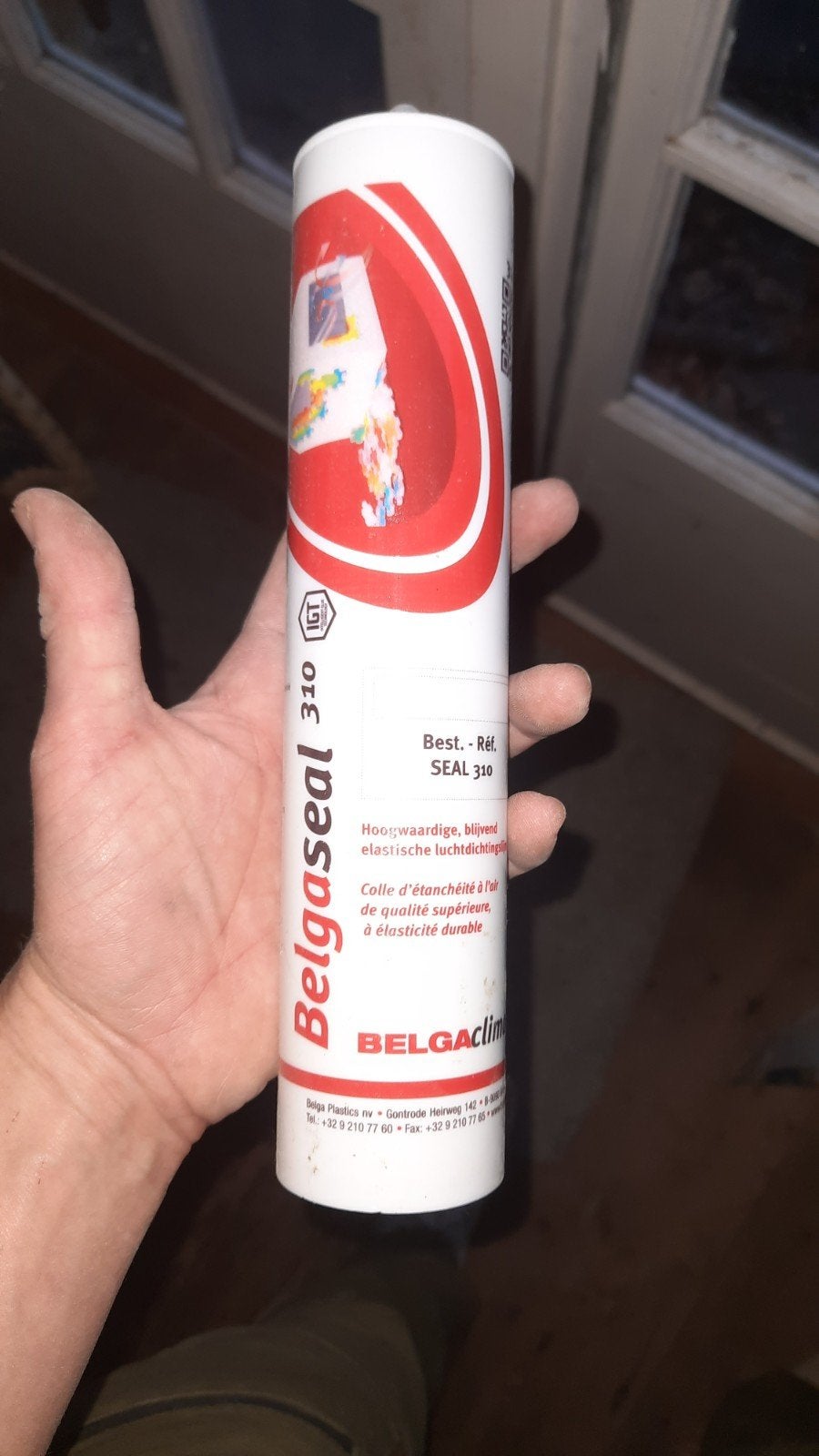 Belgaseal 310 5 tubes neuf, Enlèvement