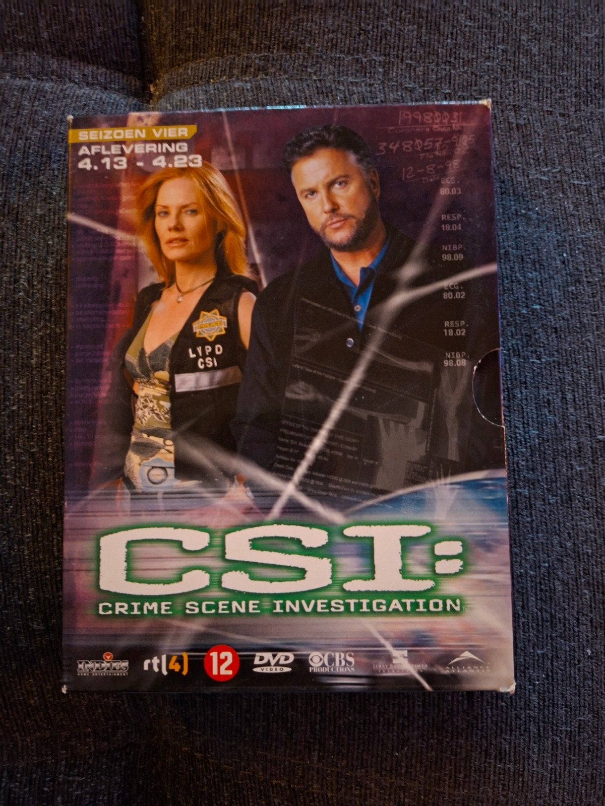 Dvd box, CSI seizoen 4, Cd's en Dvd's, Ophalen of Verzenden