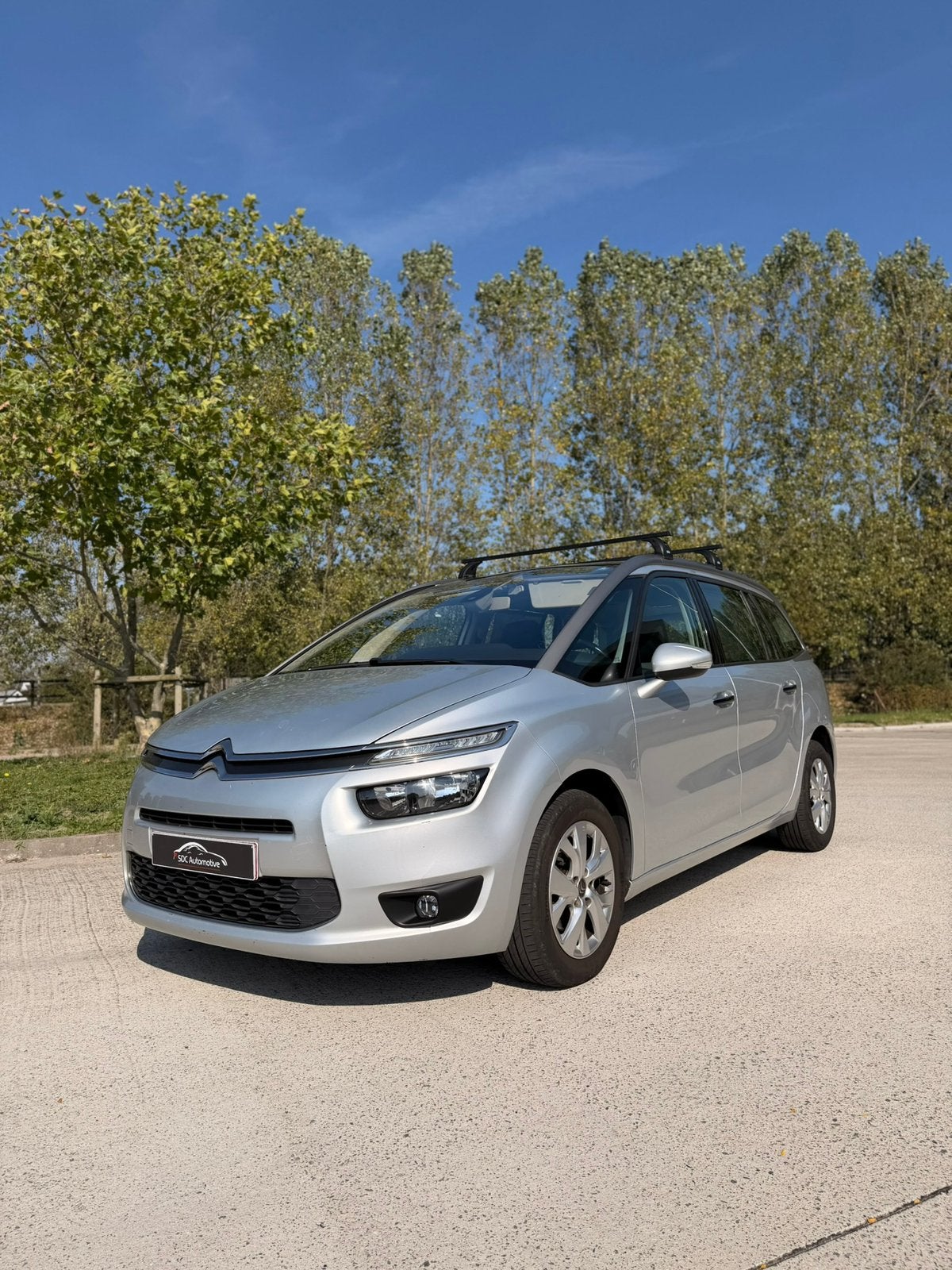 Citroen C4 Gr.Picasso 1.6HDi, Voorwielaandrijving, Euro 5, Zwart, 4 cilinders