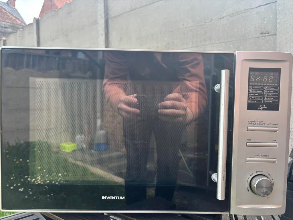 Microgolfoven Inventum, Elektronische apparatuur, Ophalen, Zo goed als nieuw, Hete lucht, Microgolfoven