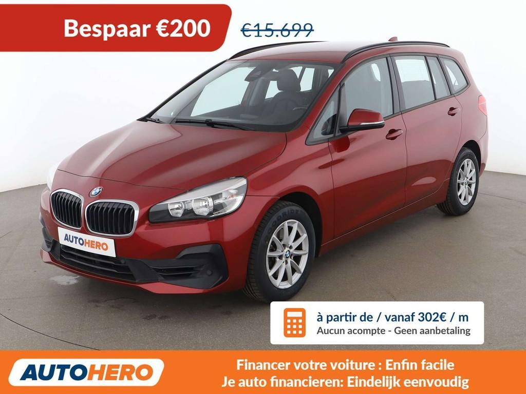 BMW 2 Serie 218 218i Gran Tourer Advantage (bj 2018), Auto's, Gebruikt, 136 pk, 7 zetels, Leder