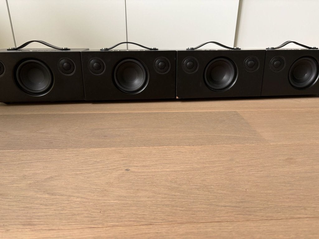 Audio Pro C5A multiroom bluetooth speaker als SONOS- 4 stuks, Ophalen of Verzenden, Gebruikt, Overige merken